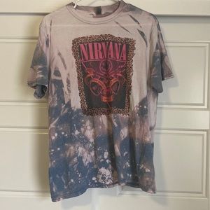 Cute graphic nirvana tee